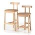 Tex Bar + Counter Stool - Natural Leather by Four Hands