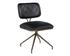 Virtu Swivel Chair - Bravo Black by Sunpan