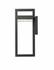 Luttrel 1 Light Outdoor Wall Sconce in Black Finish by Z-Lite