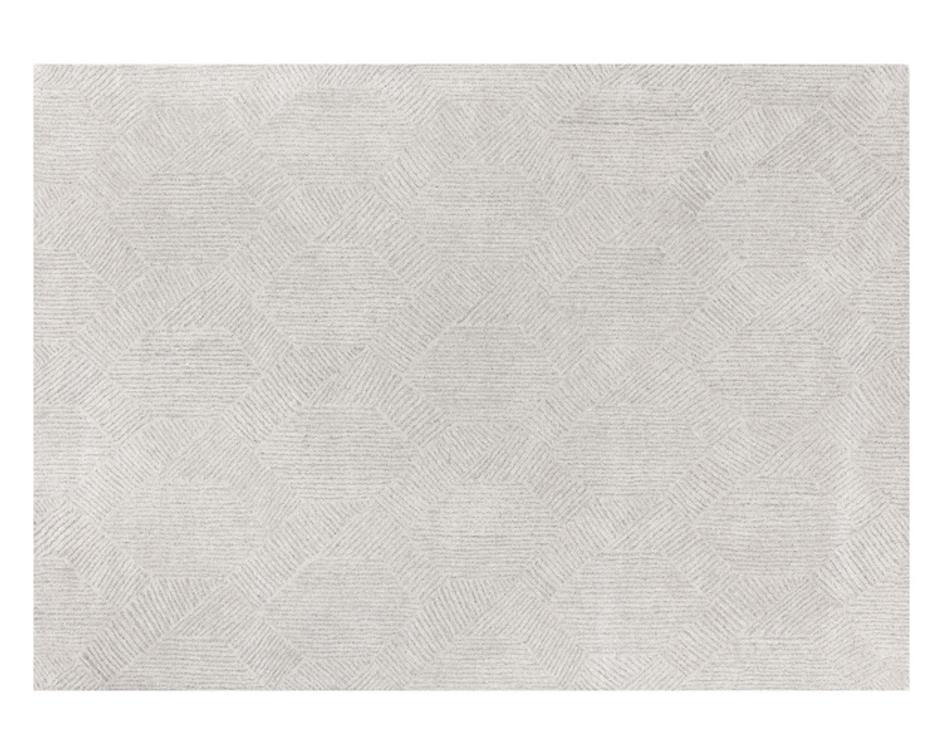 CALAIS HAND-TUFTED RUG - OATMEAL / GREY - 10' X 14' by Sunpan