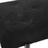 Olivier Modern Black Bench by Uttermost