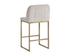 Nevin Counter Stool - Polo Club Muslin by Sunpan