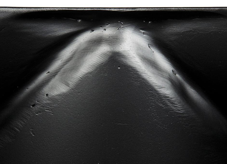 T Console, Black Steel by Noir Furniture