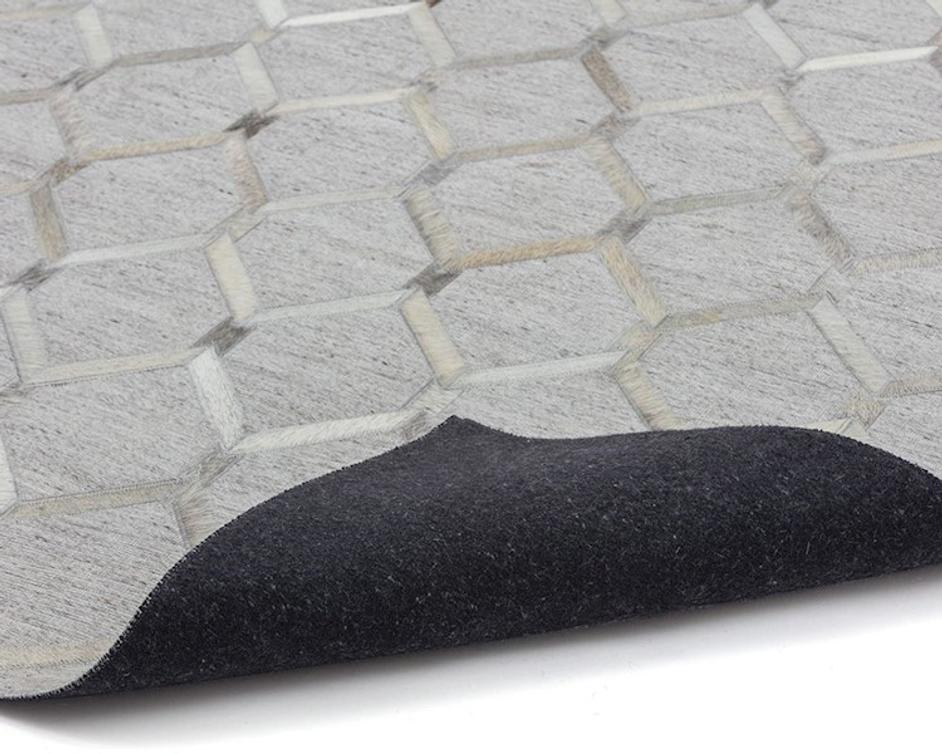 Bordeaux Hand-made Rug - Ivory / Grey - 9' X 12' by Sunpan