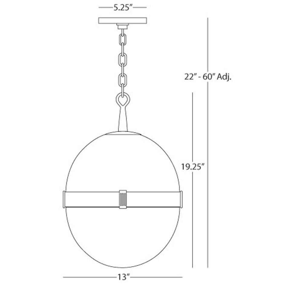 Brighton Pendant by ROBERT ABBEY