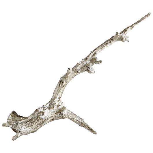 Drifting Silver Sclptr -V in Silver Leaf by Cyan Design