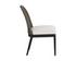 CALANDRI DINING CHAIR - BLACK - LOUIS CREAM by Sunpan