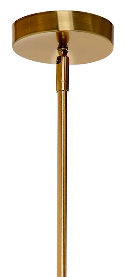 Congruent 1-Light Iron and Cotton Pendant by Jamie Young