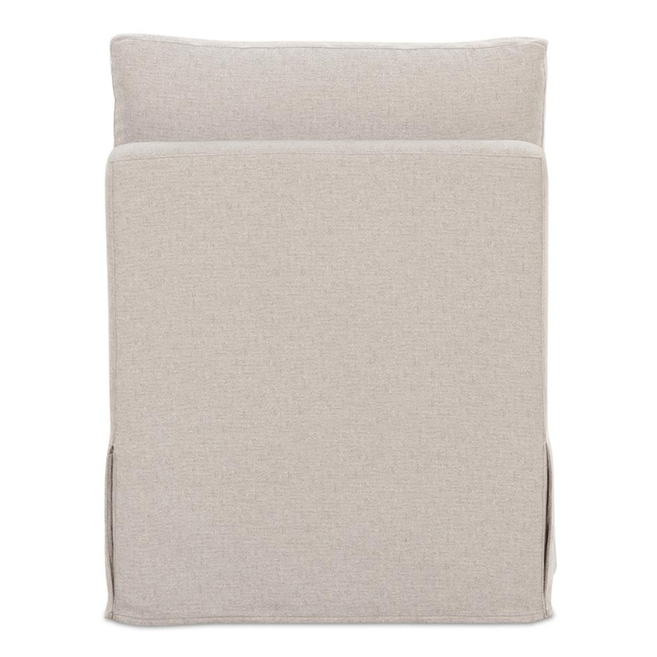 Fable Slipcover Dining Slipper Chair Beige by Moes Home