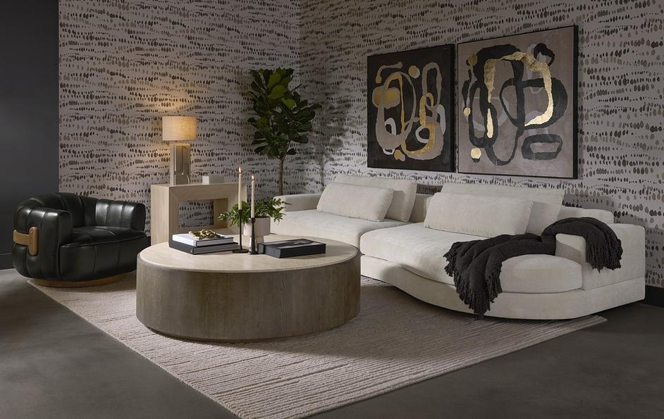 DIRSAN TABLE LAMP - TAUPE by Sunpan