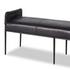 Brickel Backless Bench In Heirloom Black by Four Hands
