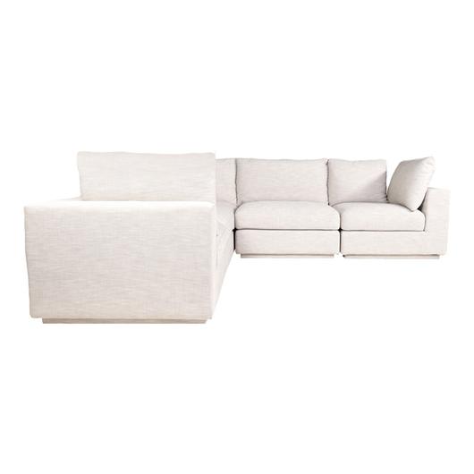 JUSTIN CLASSIC L MODULAR SECTIONAL TAUPE by Moes Home