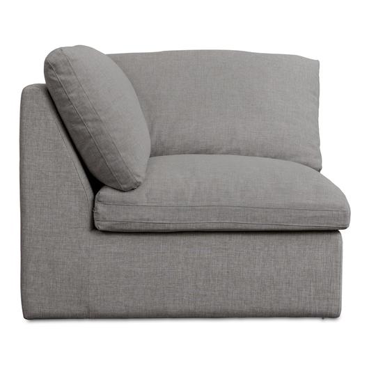 Miles Outdoor Corner Speckled Light Grey by Moes Home