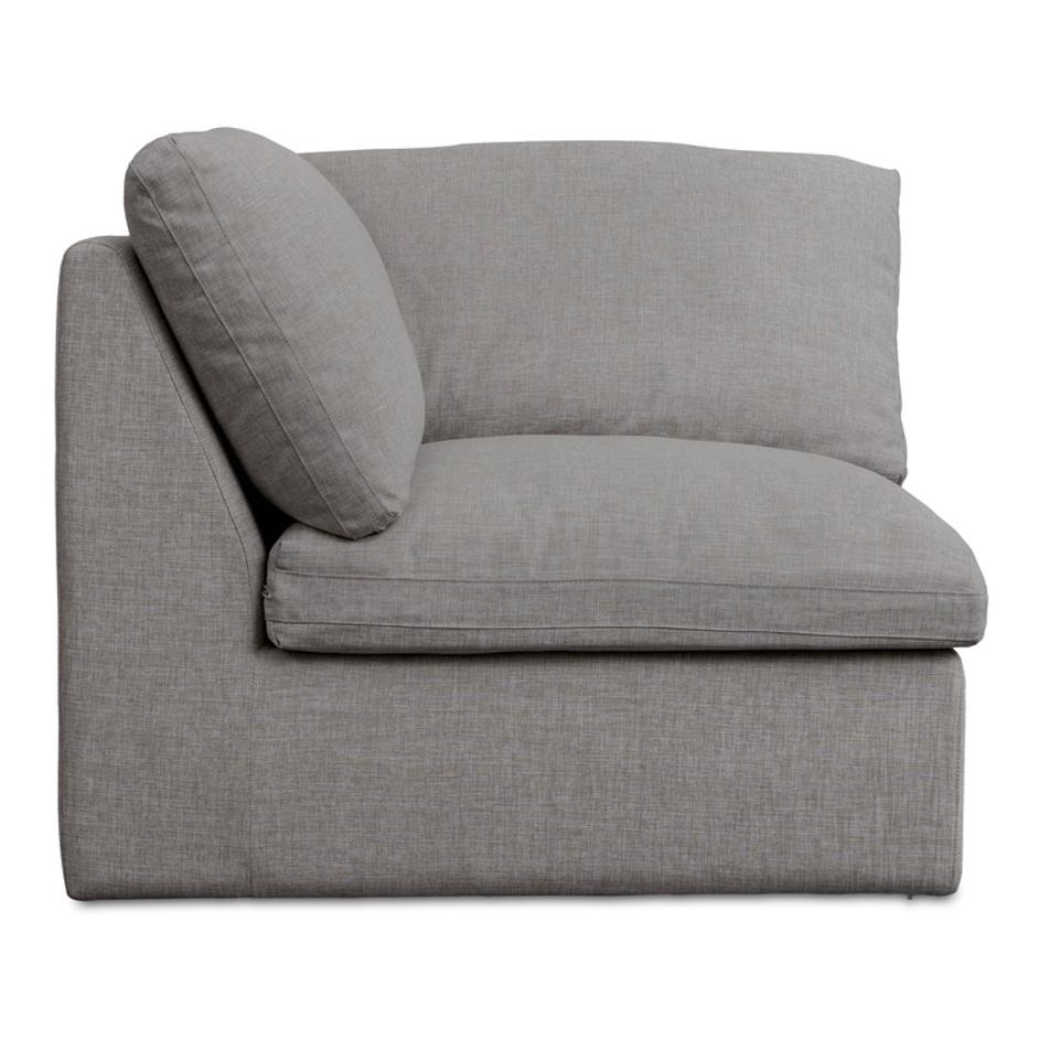 Miles Outdoor Corner Speckled Light Grey by Moes Home