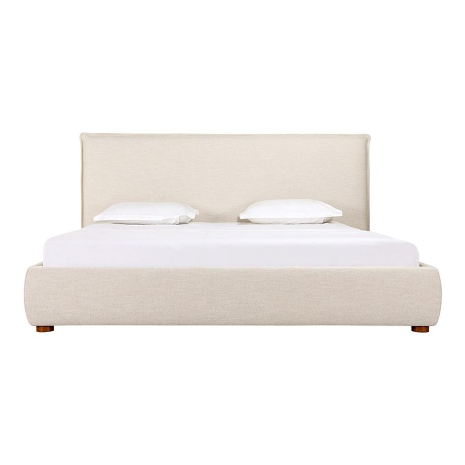 LUZON QUEEN BED WHEAT by Moes Home