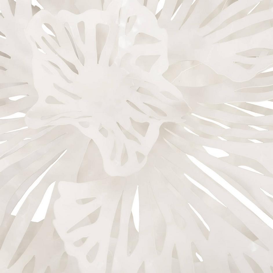 Flower Wall Art White, Medium by PHILLIPS COLLECTION