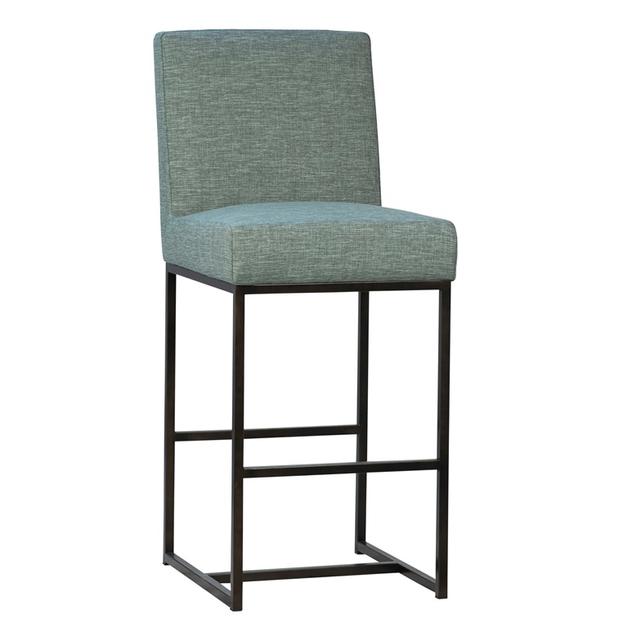 ORILA BARSTOOL W/ PERF FABRIC by Dovetail
