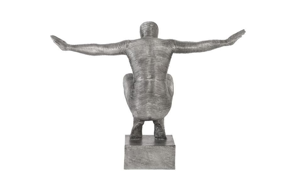 Outstretched Arms Sculpture, Aluminum, Large by PHILLIPS COLLECTION