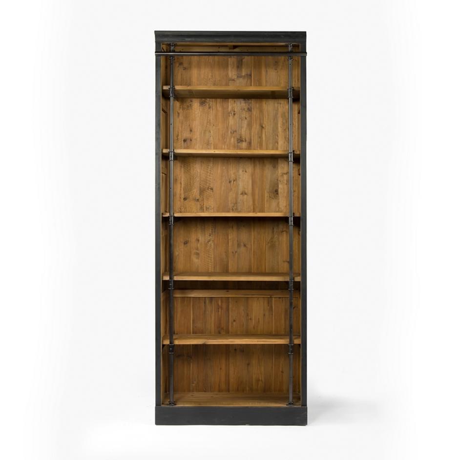 Ivy Bookcase In Matte Black by FOUR HANDS