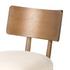 Terrance Counter Stool In Thames Cream And Amber Ash And Amber Ash Veneer by Four Hands