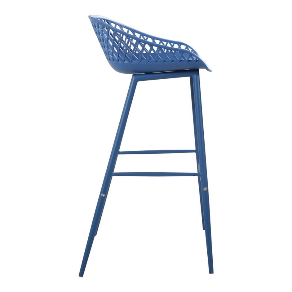 PIAZZA OUTDOOR BARSTOOL BLUE by Moes Home