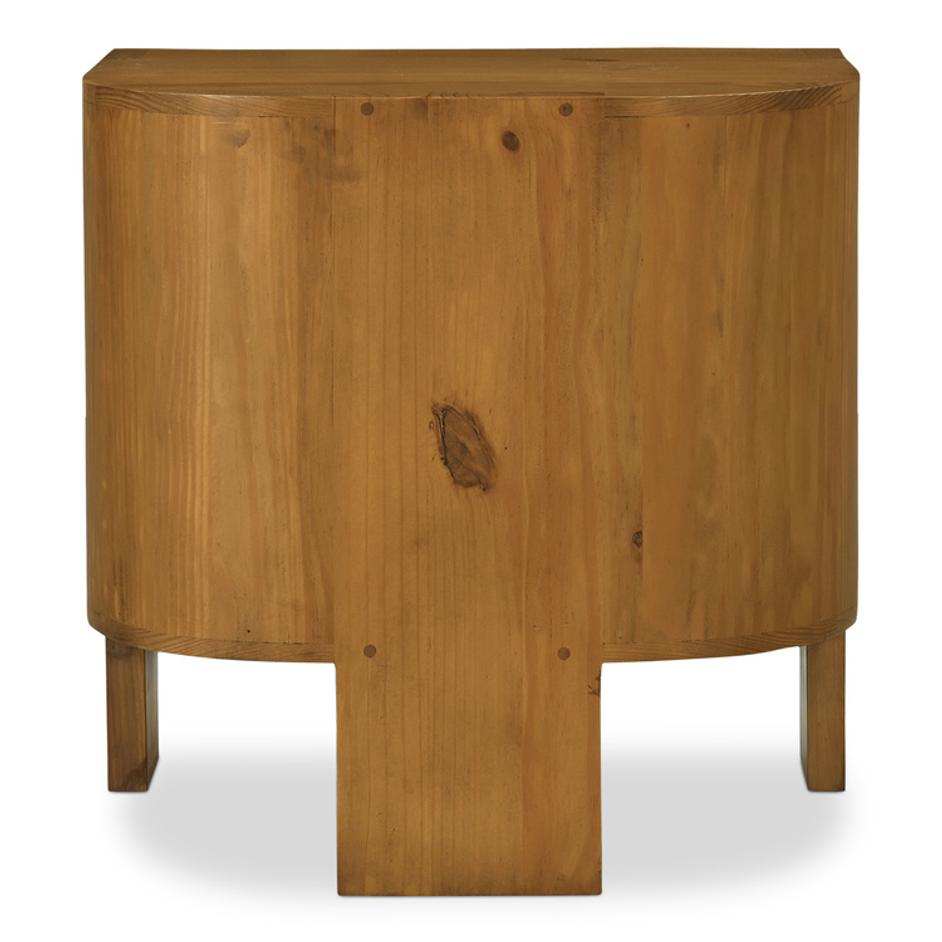 Lachlan Nightstand Brown by Moes Home
