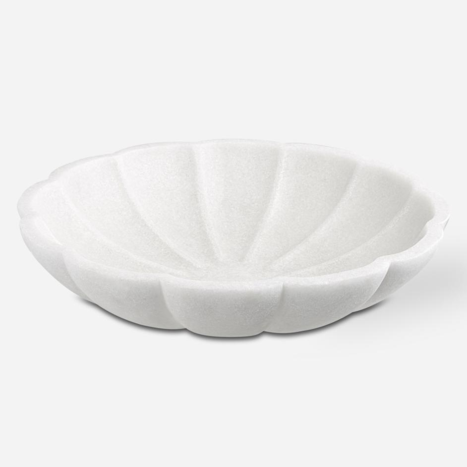 Petal Ivory Ricestone Bowl by Uttermost