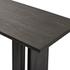 Huxley Console Table In Smoked Black Veneer by Four Hands