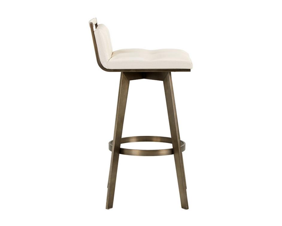Arizona Swivel Barstool - Castillo Cream by Sunpan