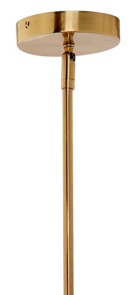 Dimension 1-Light Iron and Cotton Chandelier by Jamie Young