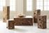 Teak Slice Stool, Square by PHILLIPS COLLECTION