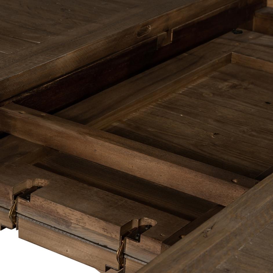 Cintra Ext Dining Table 63" in Rustic Sundried Ash by FOUR HANDS