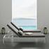 Myler Cushion Outdoor Patio Chaise Lounge Chair In White Gray by Modway Furniture