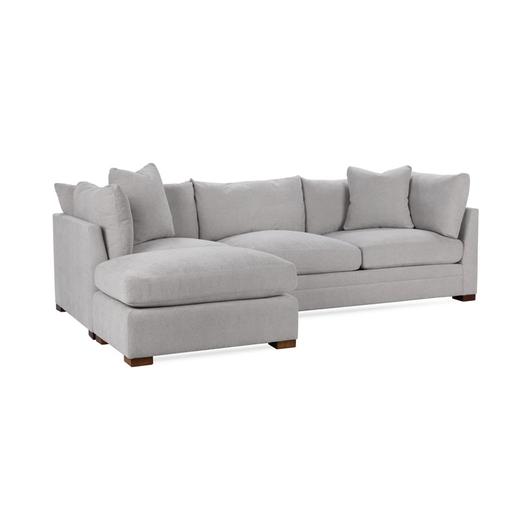 Audrey Upholstered Sofa Chaise Elite by Classic Home