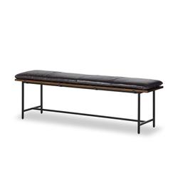 Gabine Accent Bench - Sonoma Black by Four Hands