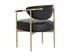 HELOISE DINING ARMCHAIR - BRAVO BLACK by Sunpan