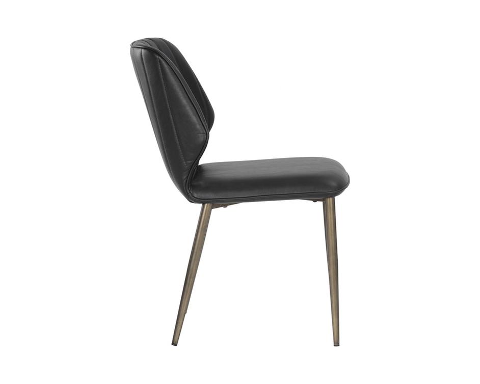 Clinton Dining Chair - Bravo Black by Sunpan