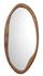 Organic Mango Wood Oval Wall Mirror by Jamie Young