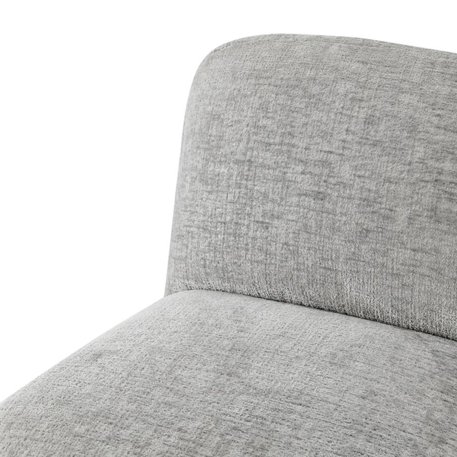 Cortez Fabric Swivel Accent Chair, Seville Gray by New Pacific Direct