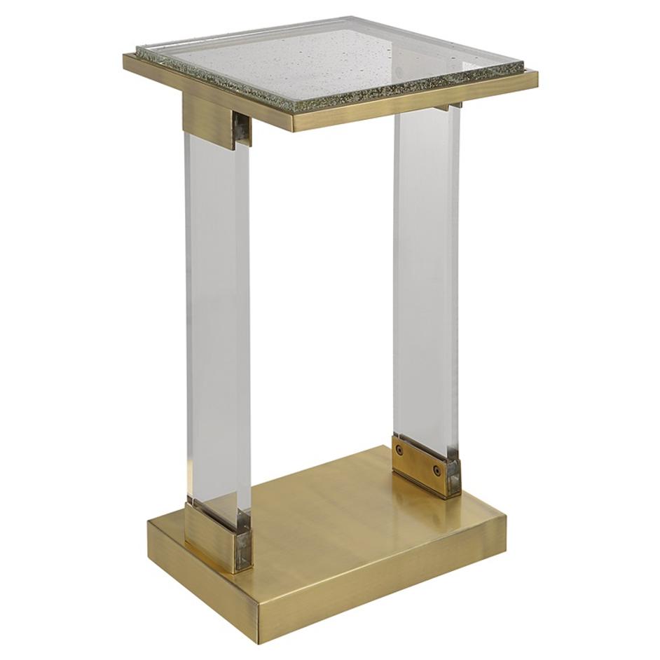 Muse Seeded Glass Accent Table by Uttermost