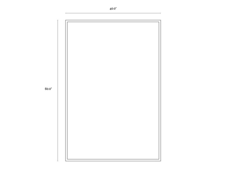 BEAUTIFUL MIND - 40" X 60" - BLACK FRAME by Sunpan