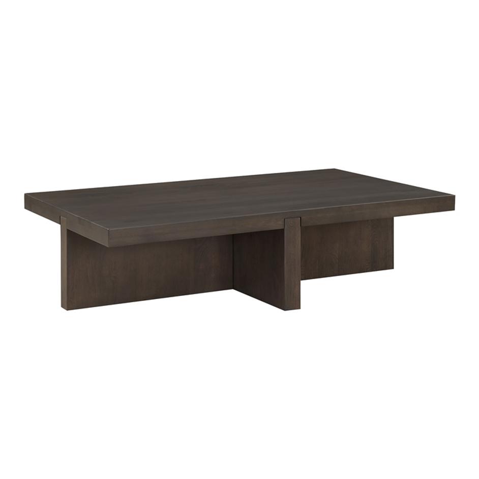 FOLKE COFFEE TABLE DARK BROWN by Moes Home