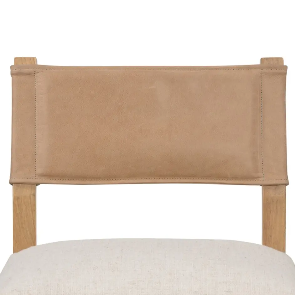 Ferris Dining Chair In Winchester Beige by FOUR HANDS