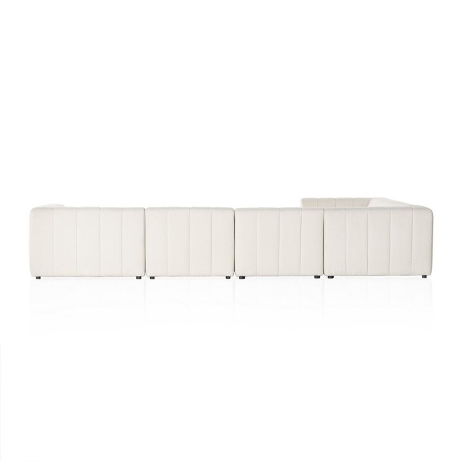 Langham Channeled 6-Piece Sectional - Fayette Cloud by Four Hands