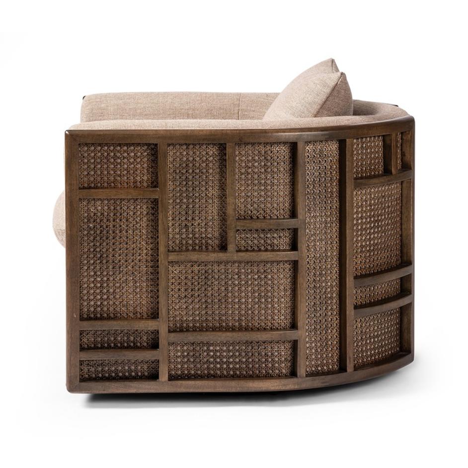 June Swivel Chair - Alcala Fawn by Four Hands