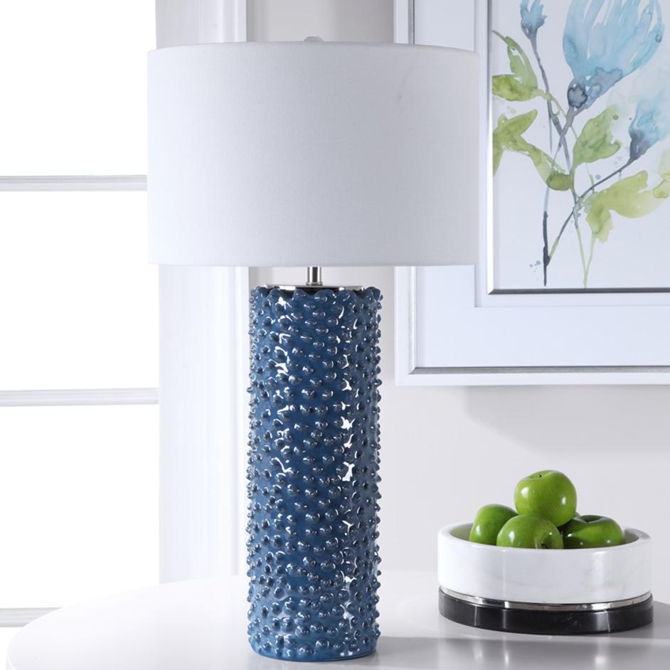 Ciji Blue Table Lamp by Uttermost