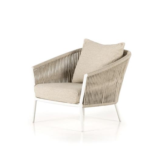 Porto Outdoor Chair In Faye Sand by FOUR HANDS