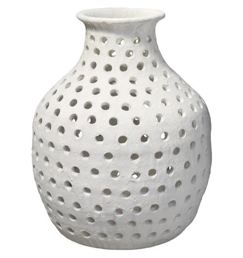 Porous Ceramic Vase, Small by Jamie Young