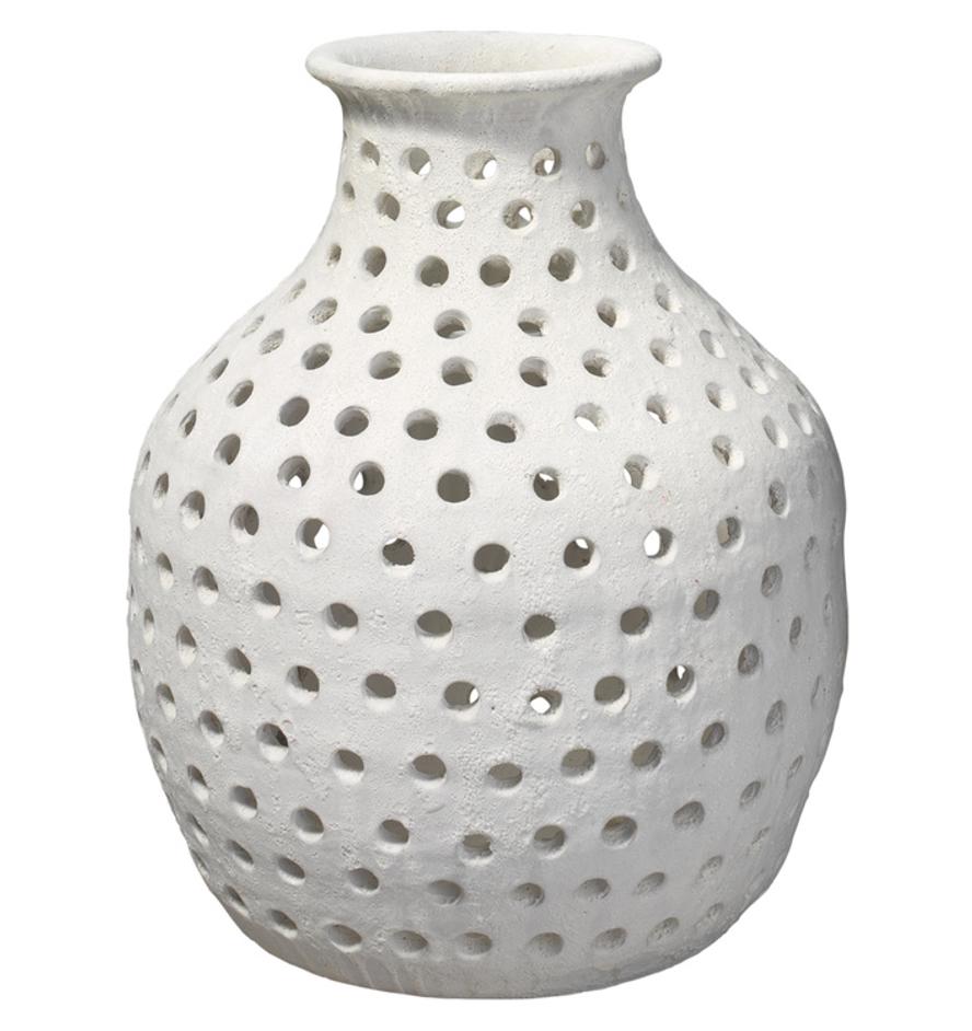 Porous Ceramic Vase, Small by Jamie Young