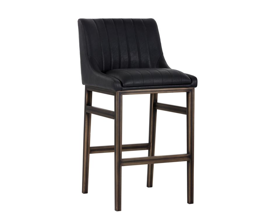 Halden Barstool - Vintage Black by Sunpan